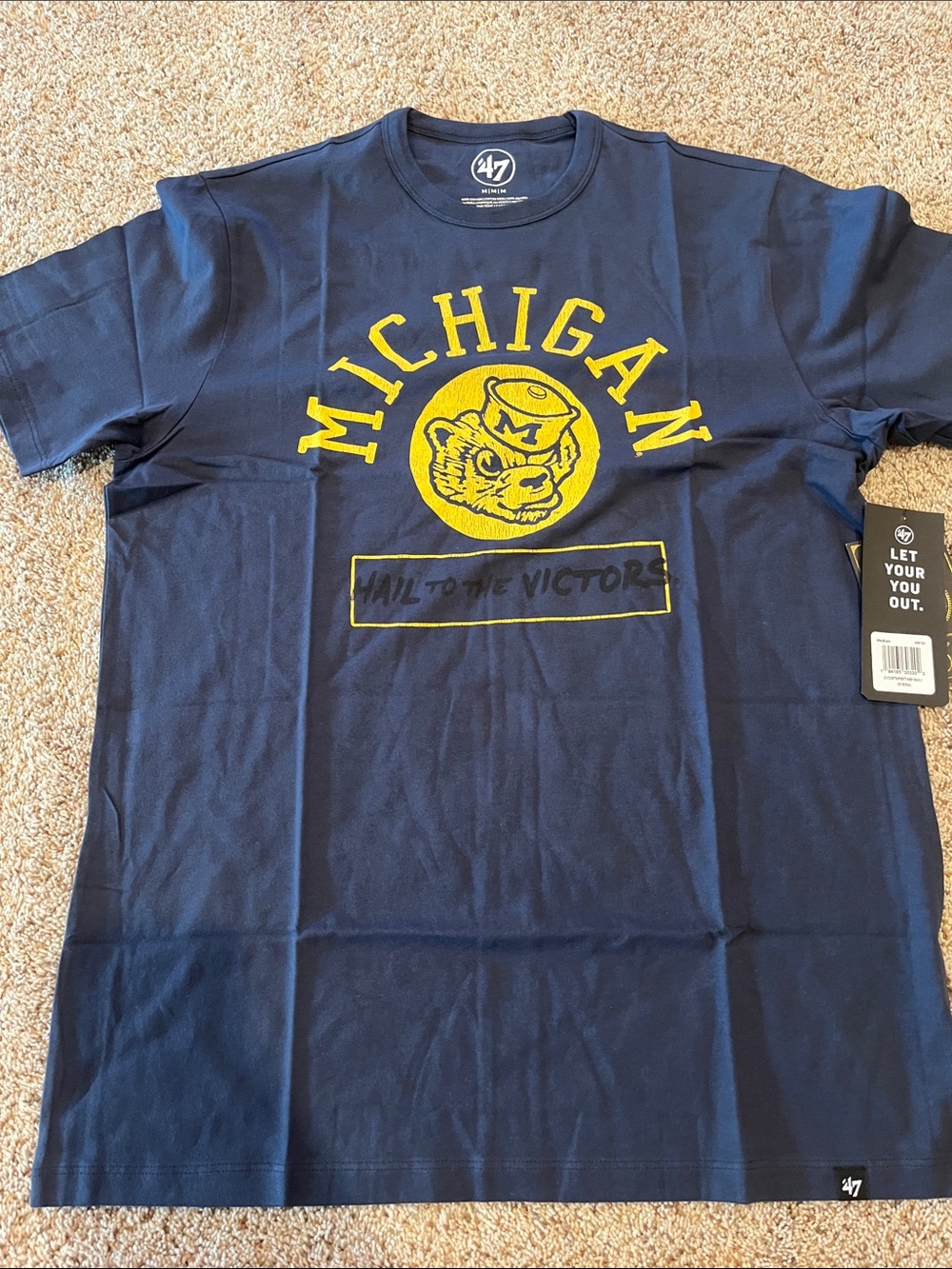 47 Navy Michigan Maize Graphic Tee